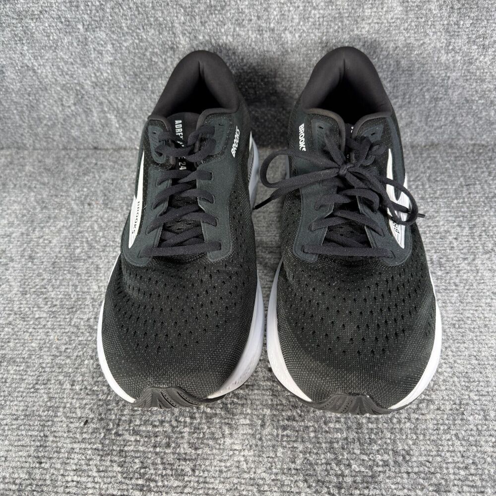 Brooks Adrenaline GTS 24 Shoes Mens 14 Running Black Athletic No Insoles - Picture 3 of 12